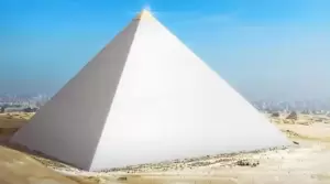 Begini Bentuk Awal Piramida Mesir, Warnanya Ternyata Putih Mengilap!