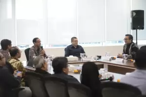 HT dan Redaksi MNC Media Berdiskusi dengan Mendikbudristek Nadiem Makarim