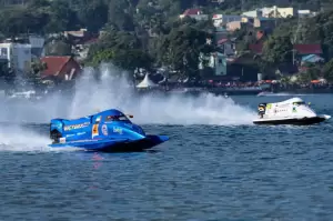 Sejarah F1 Powerboat Seri Indonesia: Gelar 2 Race Sehari