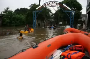 Hujan Deras, 5 Kecamatan di Kota Bekasi Terendam Banjir