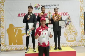 Indonesia Rebut 2 Emas di Hari Pertama Asian Rifle/Pistol Cup 2023
