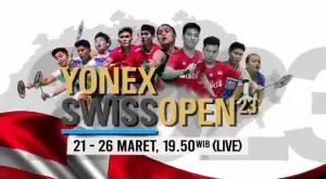 Saksikan Perjuangan Pebulu Tangkis Indonesia di Swiss Open 2023, Live di iNews!
