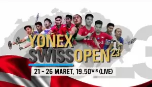 LIVE di iNews! Hari ini, 7 Wakil Terbaik Indonesia Siap Tunjukkan Aksi Memukau demi Melaju ke Perempat Final Swiss Open 2023