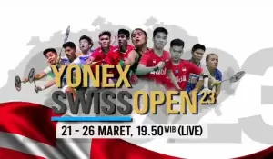 LIVE di iNews, New Home of Badminton! Ganda Putra Andalan Indonesia, Bagas/Fikri Siap Berlaga di Perempat Final Swiss Open 2023