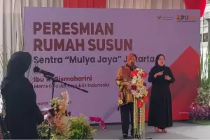 Mensos Risma Akan Usir Penghuni yang Alihkan Unit Rusun Sentra Mulya Jaya Jakarta