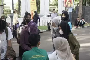 DPP Kamsri Berangkatkan 300 pemudik ke Sumatera Bagian Selatan