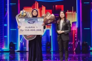 Salma Salsabil Juara Indonesian Idol 2023, Yusuf Lakaseng Doakan Jadi Penyanyi Papan Atas & Diva Baru
