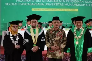 UAH Raih Gelar Doktor Honoris Causa dari UMJ, Haedar Nashir Beri Pesan Penting