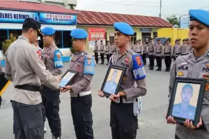 Terlibat Kasus Narkoba, 4 Oknum Polisi di Polres Kerinci Jambi Dipecat