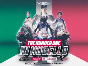 Live di Vision+! Nonton MotoGP Italia, Berikut Jadwal Lengkapnya