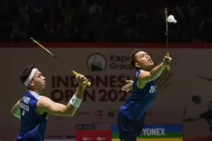 Duh! Fajar/Rian Tersingkir di Perempat Final Indonesia Open 2023
