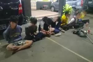 Bikin Resah Warga, 5 Remaja Hendak Tawuran Ditangkap Polisi di Sawah Besar