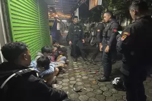 5 Remaja Diduga Pelaku Tawuran di Bogor Digulung Polisi