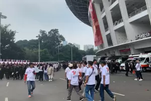 HUT Bhayangkara, Masyarakat Padati Stadion Utama Gelora Bung Karno
