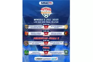 LIVE di MNCTV Final Liga Futsal Nusantara: Kinantan FC vs Moncongbulo Muda FC