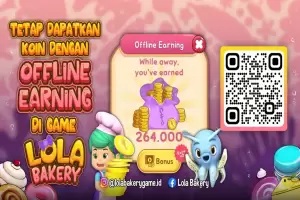 Tetap Dapatkan Koin dengan Offline Earning di Game Lola Bakery!