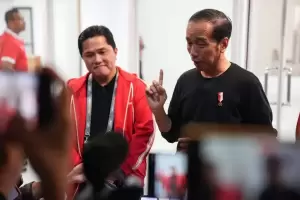 Presiden Jokowi Dukung Erick Thohir Sukseskan Gelaran Piala Dunia U-17 2023