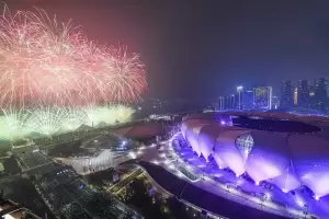 Misteri Pesta Kembang Api Digital di Pembukaan Asian Games 2022, Ini Jawabannya