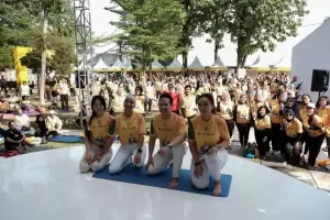 500 Warga Bogor Gelar Yoga Bersama, Ini Manfaatnya untuk Kesehatan