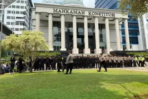 Jelang Putusan Dugaan Pelanggaran Etik Hakim MK, Begini Kondisi Terkini di Gedung Mahkamah Konstitusi