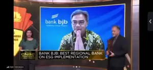 bank bjb Raih Penghargaan Best Regional Bank dalam CNBC Indonesia Awards 2023
