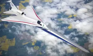Jet Supersonik X-59 NASA Muncul dengan Penampilan Baru