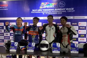8 Tahun Absen Balapan, Muhammad Fadli Menangi Race 2 Yamaha Sunday Race 2023 Mandalika