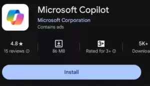 Microsoft Copilot Diluncurkan sebagai Aplikasi Android Mandiri