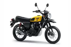 Kawasaki W175TR Punya Warna Baru Pearl Brilian Yellow, Ini Spek dan Harganya