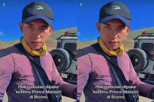 Viral! Penjual Es Krim di Bromo Mirip Pangeran Mateen, Wajahnya Disebut Lebih Ganteng
