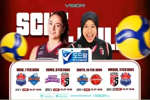 Live di Vision+, Red Sparks vs Pink Spiders: Megawati Hangestri Siap Hipnotis Penggemar Liga Voli Korea 2023/2024