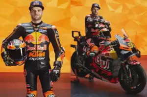 Penampakan Motor RC16 KTM Red Bull di MotoGP 2024: Masih Bernuansa Oranye-Hitam