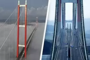 Turki Bangun Jembatan Terpanjang di Dunia, Menghubungkan Eropa dan Asia