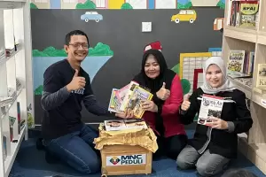 Rayakan Hari Dongeng Sedunia, MNC Peduli Beri Bantuan Buku Bacaan ke RPTRA Kebon Sirih
