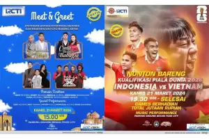 Lesti Kejora, Krisjiana Baharudin hingga Top 4 X Factor Indonesia Ramaikan Meet & Greet dan Nonton Bareng Timnas Indonesia vs Vietnam