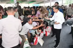 Jokowi Soal Perpanjangan Bantuan Pangan: Saya Nggak Janji