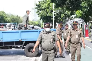 Bulan Tertib Trotoar, 961 Pelanggar Terjaring Razia di Jakarta