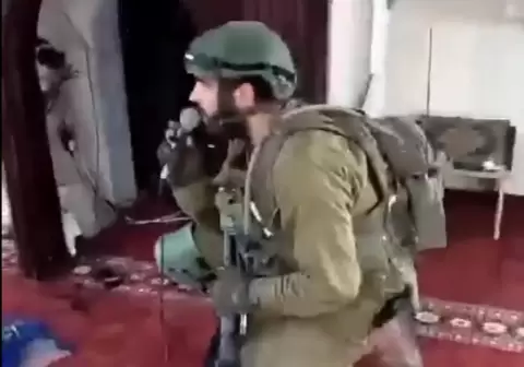 PBB Murka Tentara Israel Lecehkan Masjid di Tepi Barat dengan Ritual Yahudi