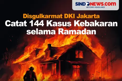 Selama Ramadan, Disgulkarmat DKI Catat 144 Kasus Kebakaran
