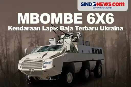 Mbombe 6x6, Kendaraan Lapis Baja Terbaru Militer Ukraina