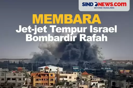 26 Warga Palestina Tewas Saat Jet-jet Tempur Israel Bom Rafah