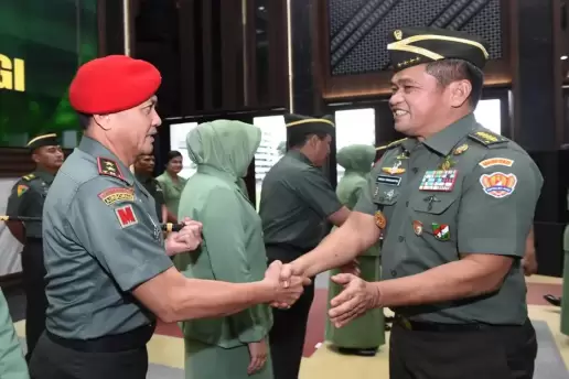 21 Pati TNI AD Naik Pangkat, Ada Danjen Kopassus hingga Wakasad