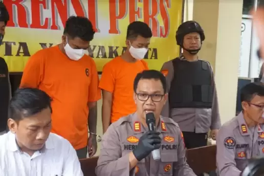 Polisi Tetapkan 2 Tersangka Ricuh Takbir Keliling di Mergangsan Jogja
