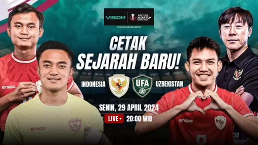 Link Live Streaming Timnas Indonesia U-23 vs Uzbekistan U-23 di Semifinal Piala Asia U-23 2024