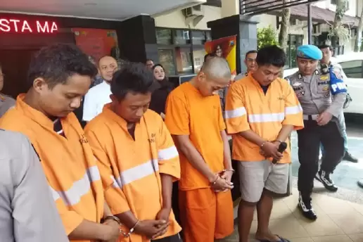 Komplotan Bandit asal Surabaya Ini Belasan Kali Maling Motor di Malang